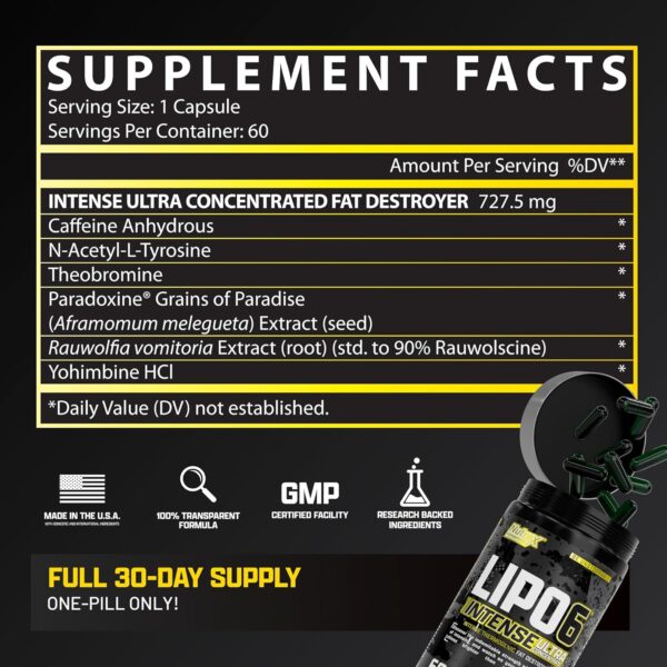 LIPO 6 BLACK INTENSE - Image 2