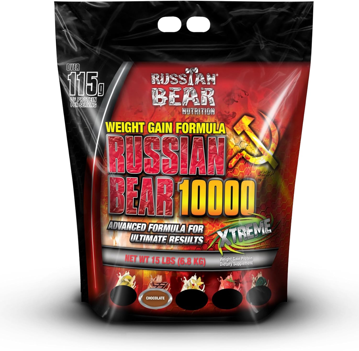 RUSSIAN BEAR GAINER 15LBS