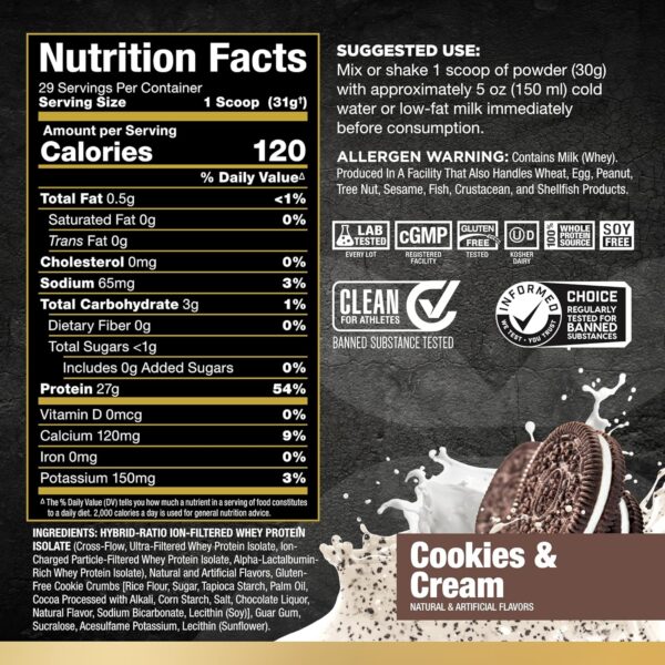 ALLMAX ISOFLEX 2LB - Image 2
