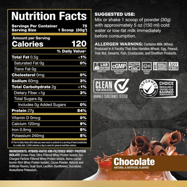 ALLMAX ISOFLEX 5LB - Image 2