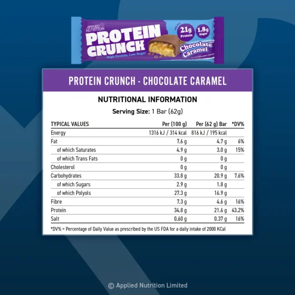 Applied Crunch Protein Bar (12 pcs) - Image 2