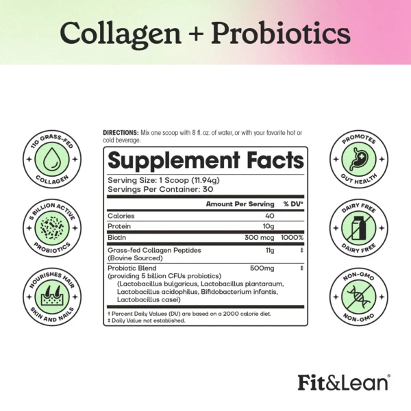 FIT & LEAN COLLAGEN PREBIOTIC - Image 2