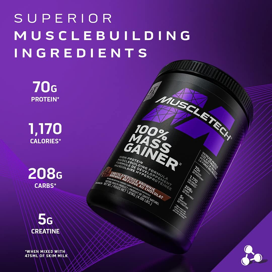 MuscleTech 100% Mass Gainer - Image 2
