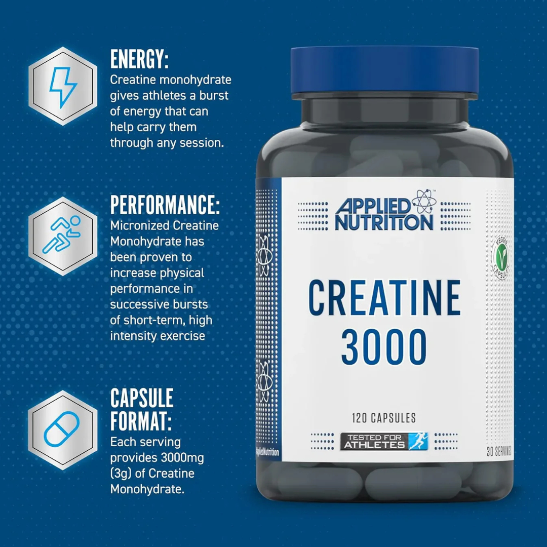 Creatine 3000 120Caps - Image 2